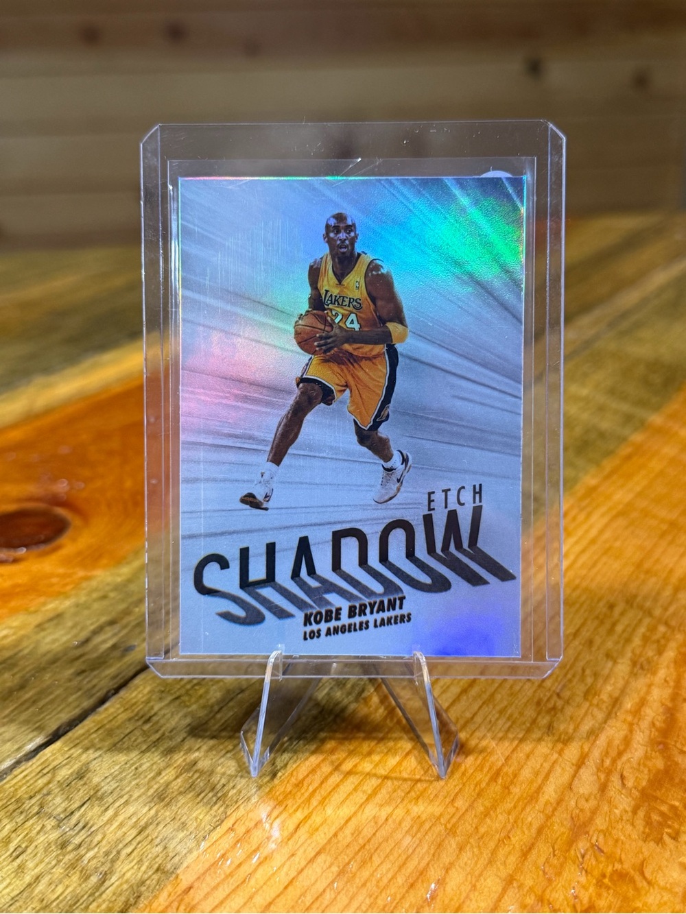 Kobe Bryant Los Angeles Lakers ‘Shadow’ Custom Basketball Card